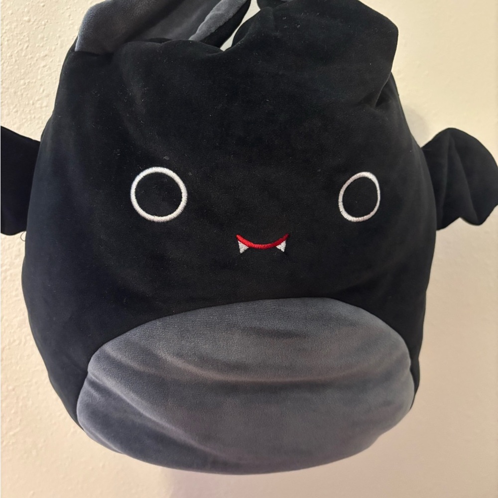 Squishmallow Bat Plush Treat Pail